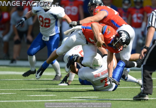 2013-09-07 Europei American Football 2 - Inghilterra-Repubblica Ceca